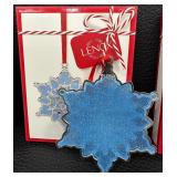 Lenox Merry and Bright Assorted Ornaments - Lot of Four