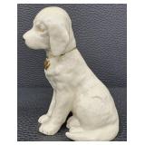 Lenox Puppy with Gold Heart Collar