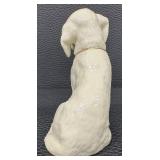 Lenox Puppy with Gold Heart Collar