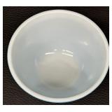 Vintage Pyrex Spring Blossom 1 1/2 Qt Casserole Dish and Pyrex Turquoise Blue Mixing Bowl