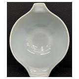 Vintage Pyrex Spring Blossom 1 1/2 Qt Casserole Dish and Pyrex Turquoise Blue Mixing Bowl