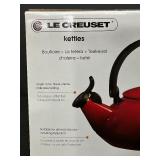 Le Creuset 1.6 QT Whistling Kettle - New in Box