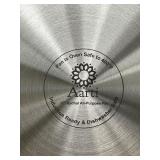 Aarti 11" All Purpose Kadhai Pan with Glass Lid and Silicone Trivet - New with Tags