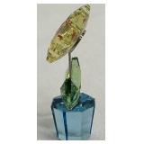 Swarovski Crystal Happy Flower "Sunflower" Figurine with Box