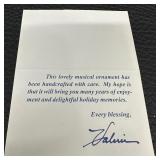 Lovely Musical Ornament - New with Box