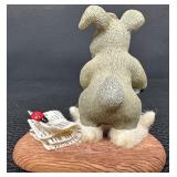 Adorable Charming Tails "Morning Hare" by Fitz and Floyd - Signed by Dean Griff #0002