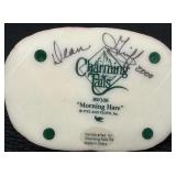 Adorable Charming Tails "Morning Hare" by Fitz and Floyd - Signed by Dean Griff #0002