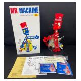 Mr. Machine Toy Robot with Original Box and Collector