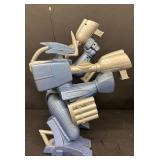 Pair of Vintage 1999 MCA CommandoBot Action Figures