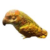 Antique Cold Painted Bronze Austrian Miniature Parrot Figurine