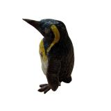 Antique Cold Painted Bronze Miniature Penguin Figurine