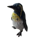 Antique Cold Painted Bronze Miniature Penguin Figurine