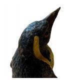 Antique Cold Painted Bronze Miniature Penguin Figurine