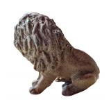 Antique Austrian Cold Painted Bronze Miniature Lion