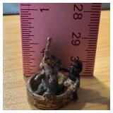 Antique Austrian Cold Painted Bronze Miniature