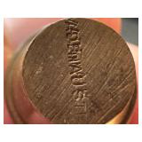 Set of 3 Antique Austrian Cold Painted Bronze Miniatures: Plants and Animals