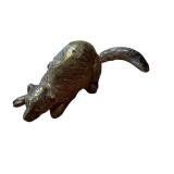 Set of 3 Antique Austrian Cold Painted Bronze Miniatures: Plants and Animals