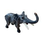 Antique Austrian Cold Painted Bronze Miniature Elephant Figurine