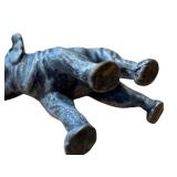 Antique Austrian Cold Painted Bronze Miniature Elephant Figurine