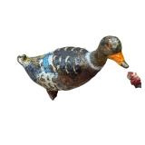 Set of 8 Antique Austrian Cold Painted Bronze Bird Miniatures