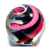 Hand Blown One Inch Artistic Glass Marble