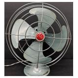 Vintage 12" GE Metal Cage Desk or Table Fan