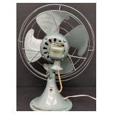Vintage 12" GE Metal Cage Desk or Table Fan