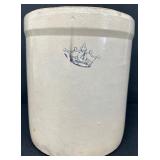 Vintage Robinson Ransbottom Blue Crown 4 Gallon Crock, Roseville, OH