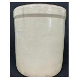 Vintage Robinson Ransbottom Blue Crown 4 Gallon Crock, Roseville, OH