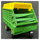 John Deere Farming Equipment Toy Cars with Bonus 1970 Tootsie Toy Seed Spreader