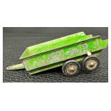 John Deere Farming Equipment Toy Cars with Bonus 1970 Tootsie Toy Seed Spreader