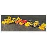 Nice Assortment of Vintage Die Cast Construction and Farming Equipment