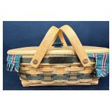 A Trio of Longaberger Christmas Collection Baskets