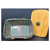 A Trio of Longaberger Christmas Collection Baskets