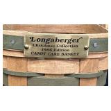 A Trio of Longaberger Christmas Collection Baskets