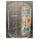 Antique 1920s Rustic The Planters Salted Peanut Tin