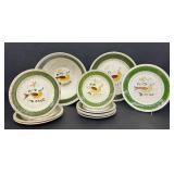 Vintage Stangl Pottery Single Bird Pattern Collection