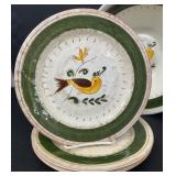 Vintage Stangl Pottery Single Bird Pattern Collection