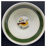Vintage Stangl Pottery Single Bird Pattern Collection