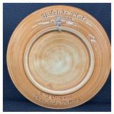 A Sweet Collection of Pennington and Glenview Pottery Stuman Yuletide Plates