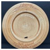 A Sweet Collection of Pennington and Glenview Pottery Stuman Yuletide Plates