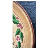 A Sweet Collection of Pennington and Glenview Pottery Stuman Yuletide Plates