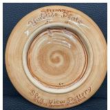 A Sweet Collection of Pennington and Glenview Pottery Stuman Yuletide Plates