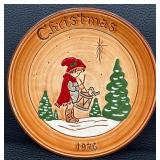 Pennington Pottery Stumar Christmas Collection Plates