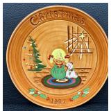 Pennington Pottery Stumar Christmas Collection Plates