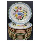 Lovely Vintage Collection of Stangl Fruit and Flowers Pottery
