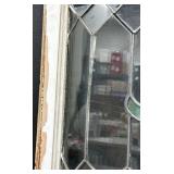 Vintage Stained Glass Window Panel