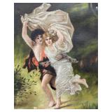The Storm by Pierre-Auguste Cot - Oil on Canvas - Reproduction