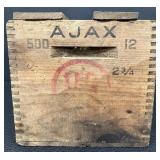 Vintage United States Cartridge Company Shot-Shells, Small Arms Ammunition Wooden Crate