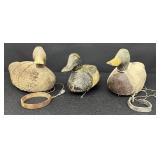 Vintage Duck Decoys - Set of Three
